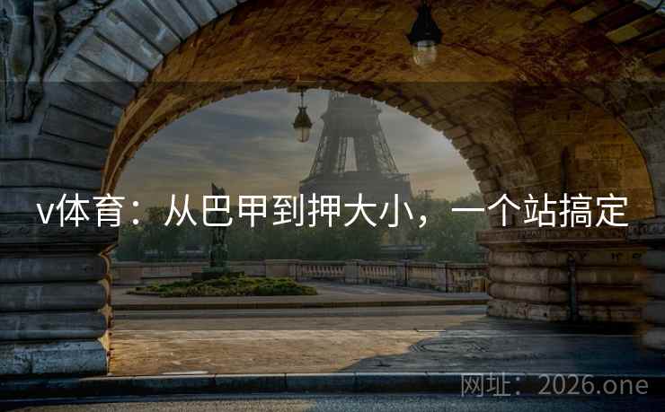 v体育：从巴甲到押大小，一个站搞定