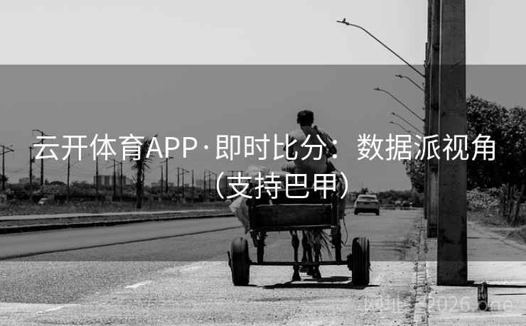 云开体育APP·即时比分：数据派视角（支持巴甲）